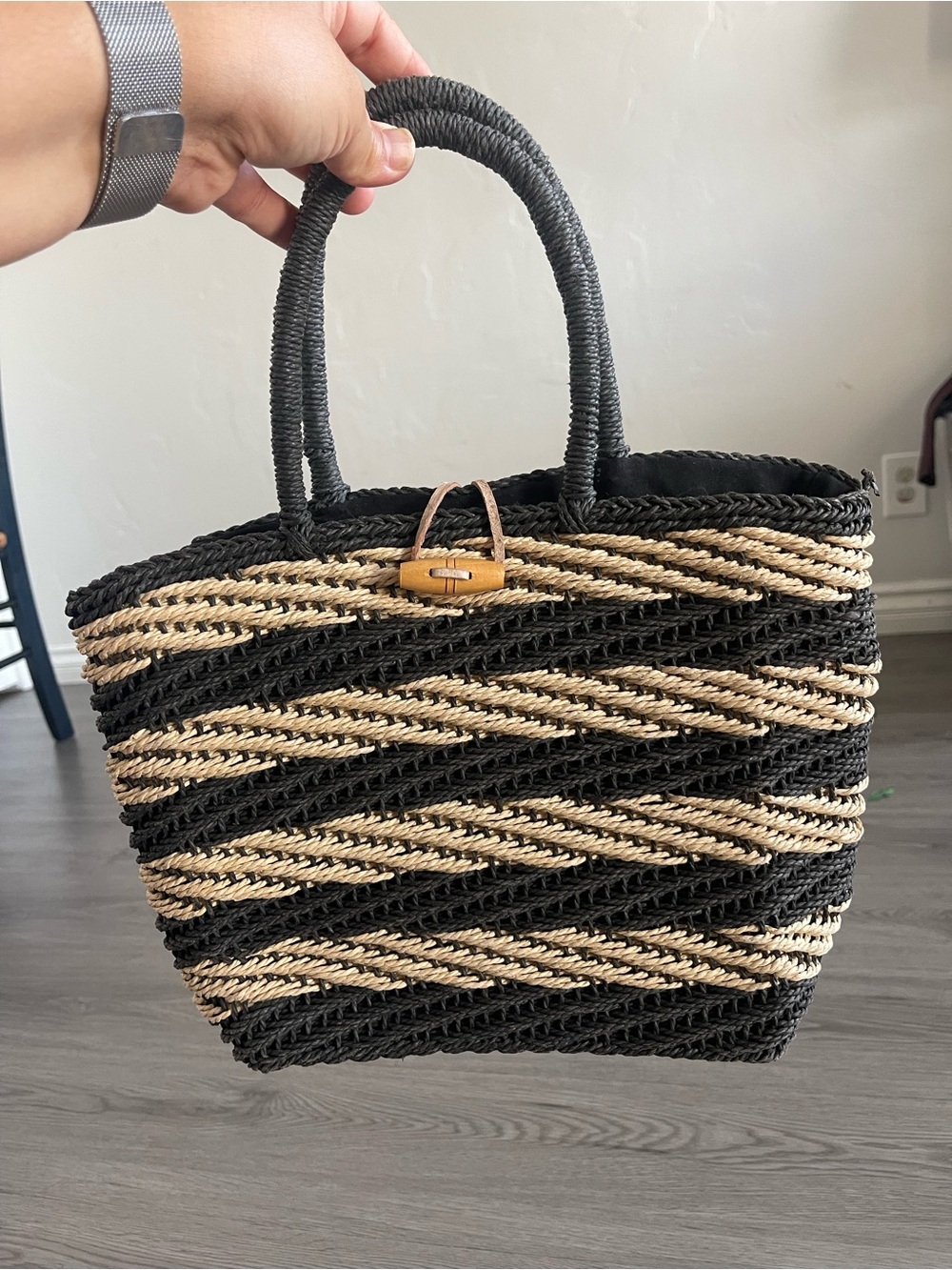 Vintage straw bag